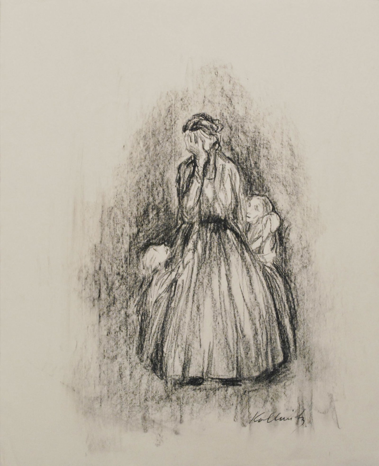 KATHE KOLLWITZ [par/imputée] - Sorgen machende Mutter (1 of 1)