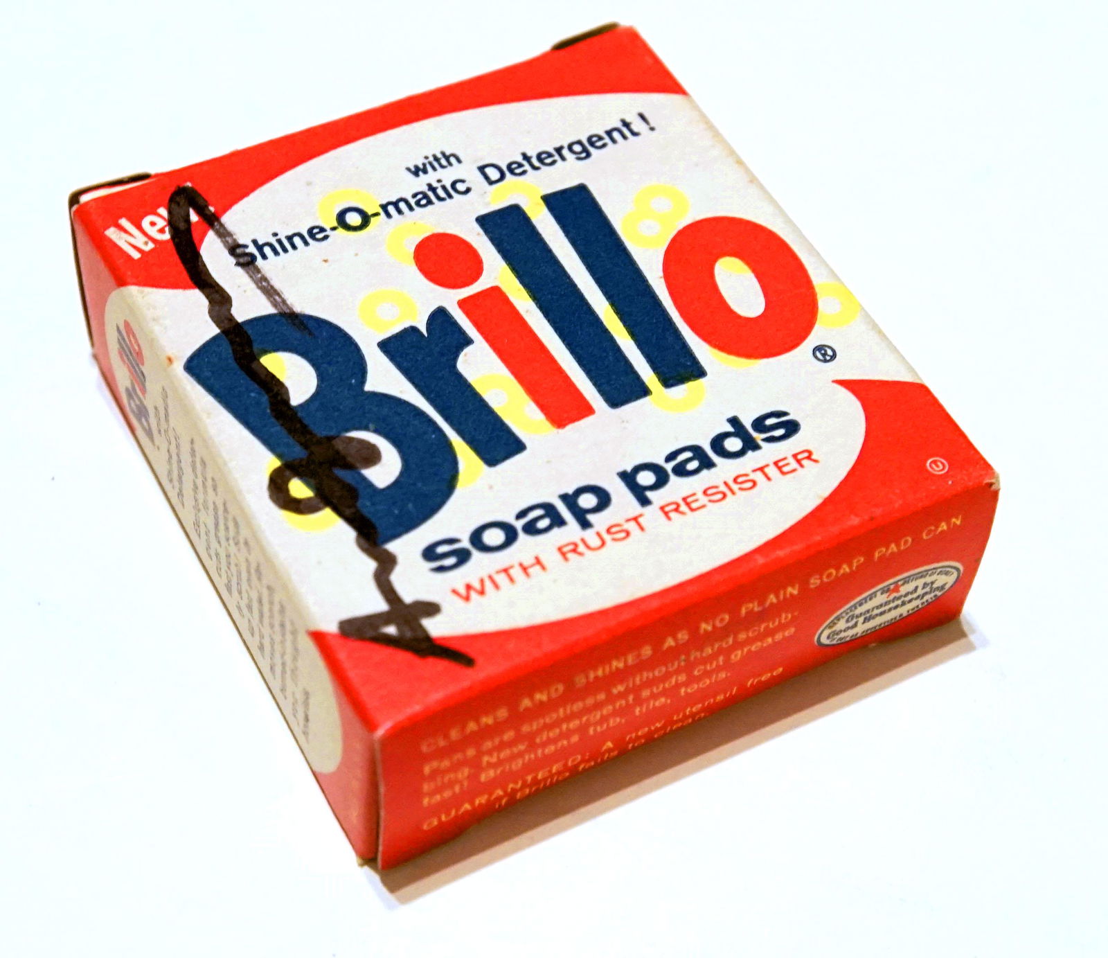 ANDY WARHOL - Brillo Box #1 - Color inks on stiff (1 of 7)