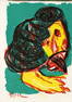 KAREL APPEL - Composition (128) - Color lithograph