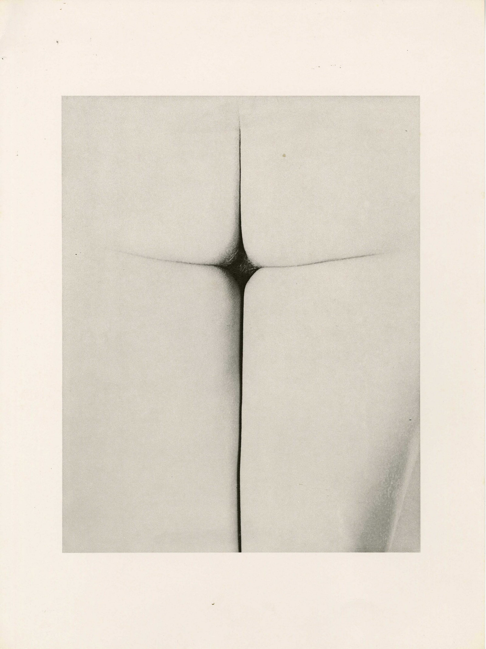 ERWIN BLUMENFELD - In Hoc Signo Vinces - Original: Artist: Erwin Blumenfeld (German-American, 1897-1969). Title: "In Hoc Signo Vinces". Medium: Original photogravure. Date: Composed 1955. Printed later. Dimensions: Overall size: 15 3/4 x 11 1