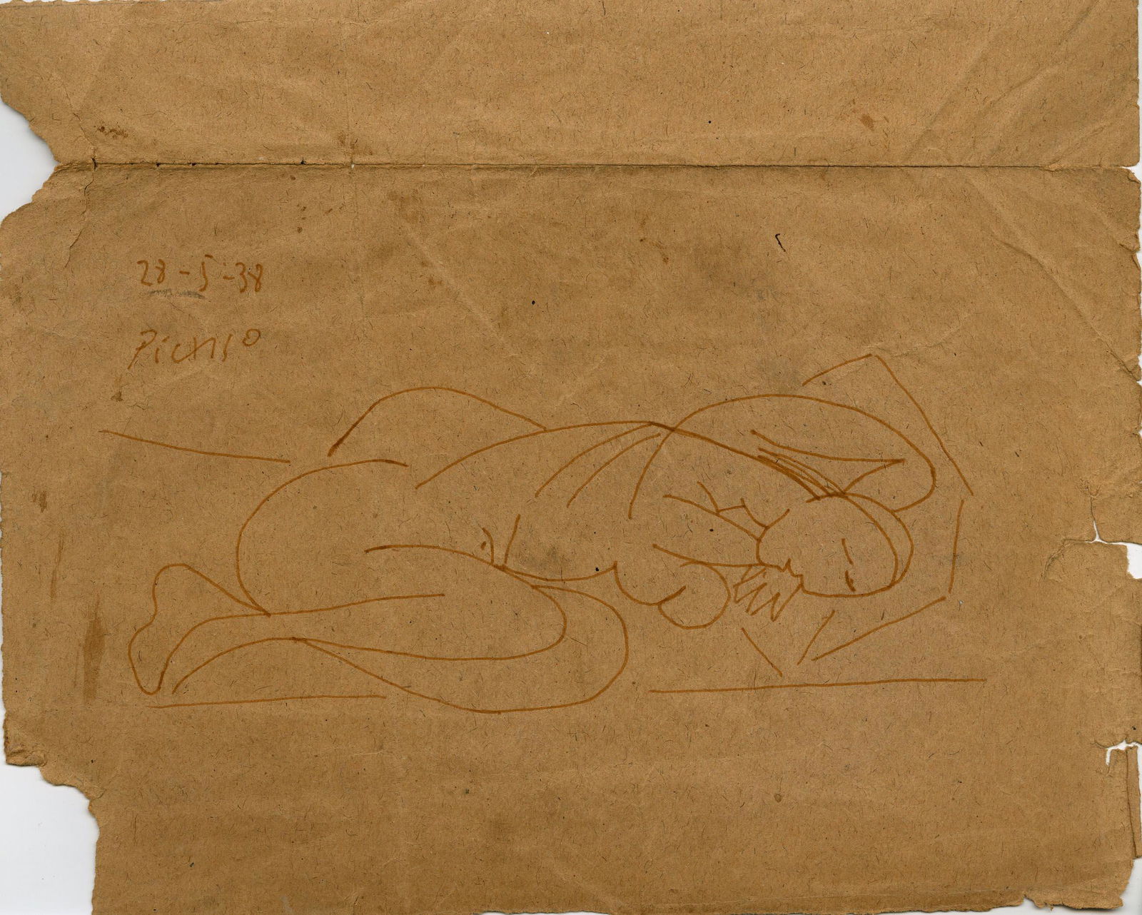 PABLO PICASSO [d'apres] - Marie-Therese Walter endormie (1 of 2)