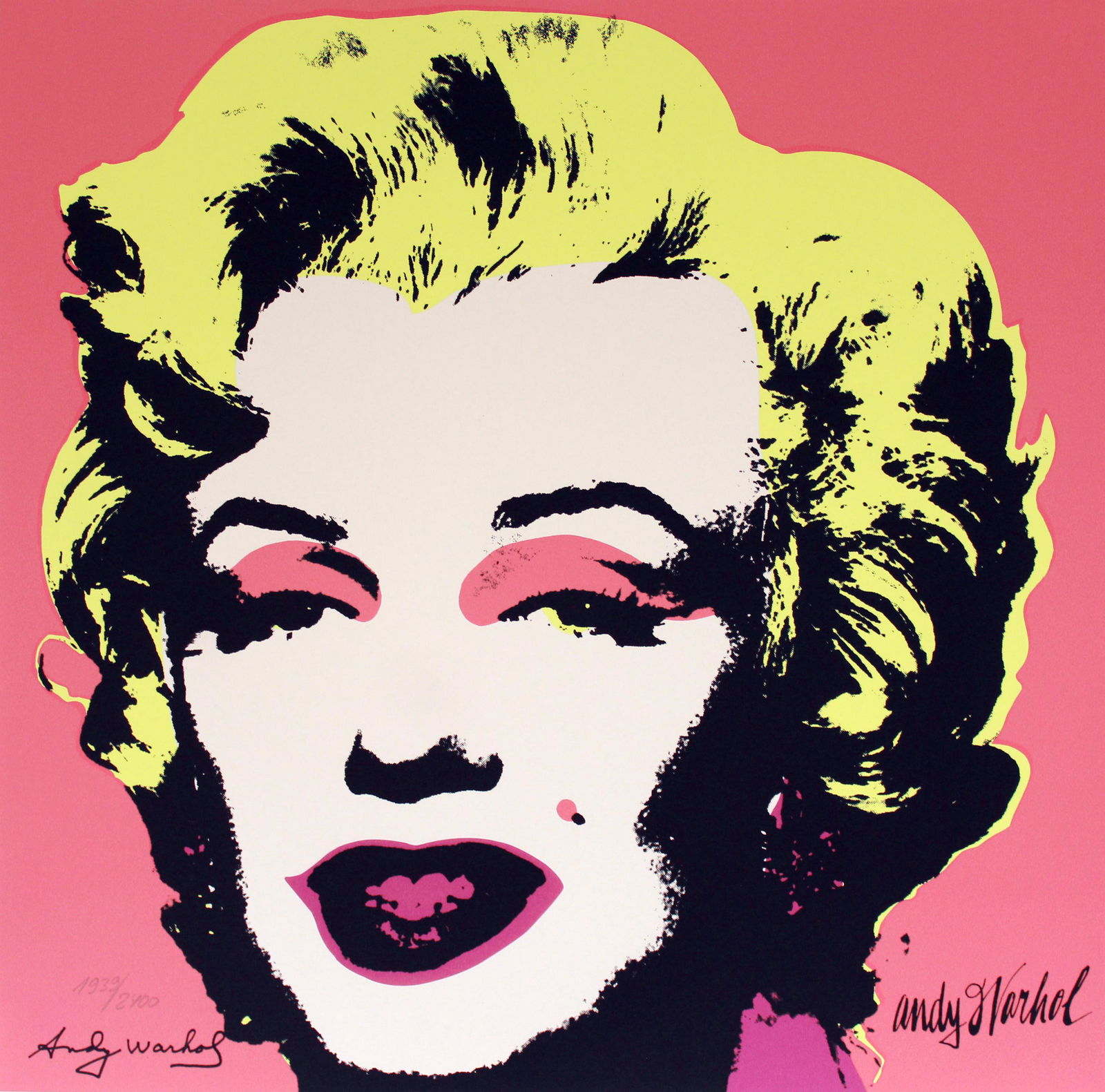 ANDY WARHOL [d'apres] - Marilyn #02 - Color lithograph (1 of 1)
