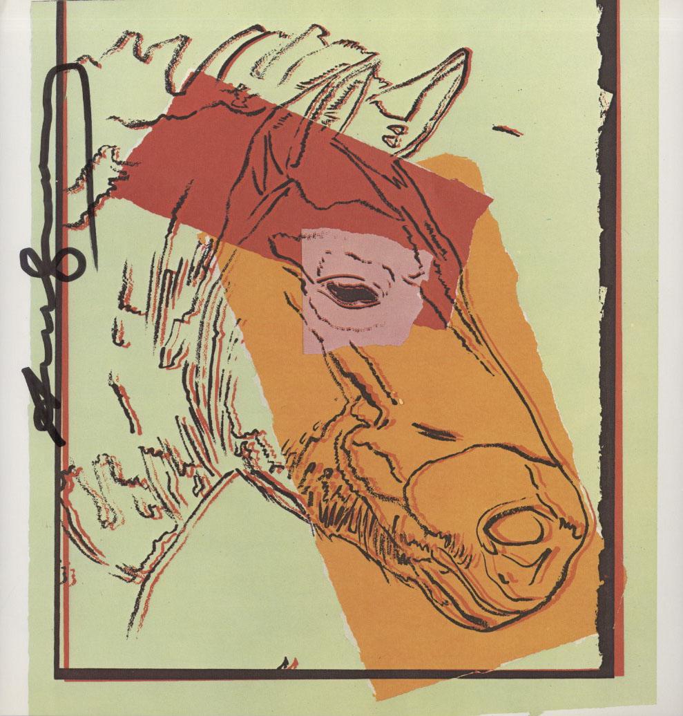 ANDY WARHOL - Mongolian Wild Horse - Color offset (1 of 1)
