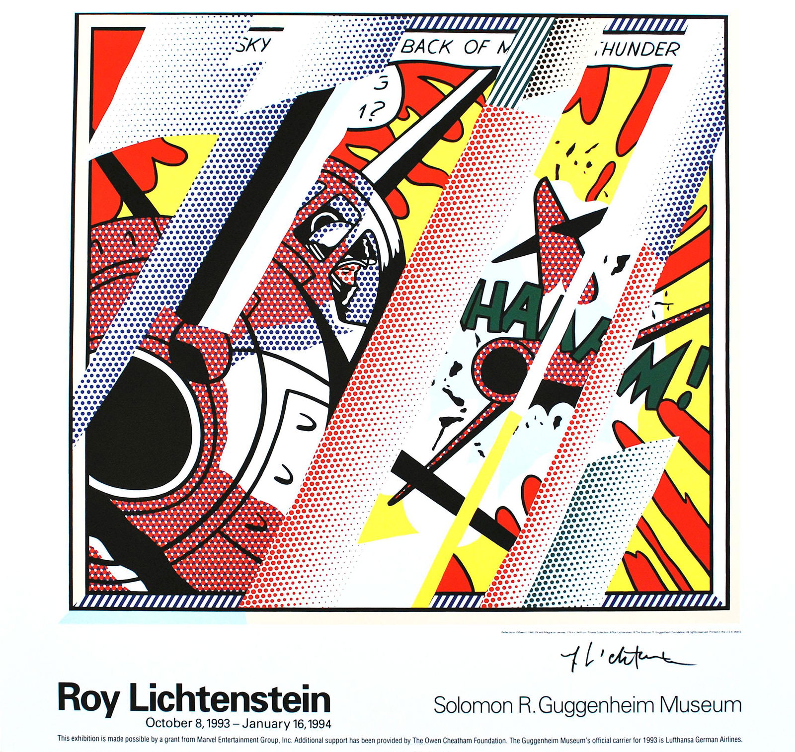 ROY LICHTENSTEIN [d'apres] - Reflections: Whaam! - (1 of 1)