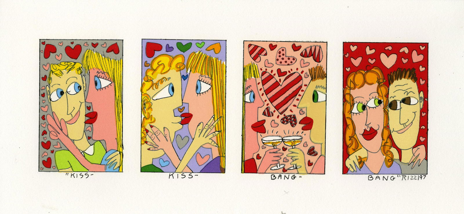 JAMES RIZZI - Kiss - Kiss - Bang - Bang - Color (1 of 1)
