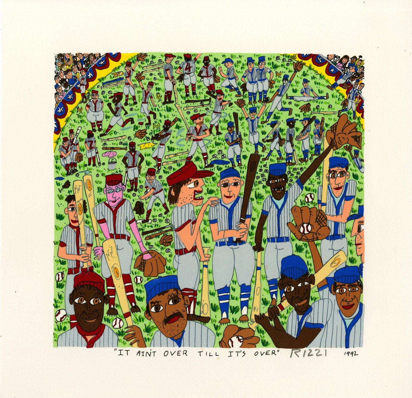JAMES RIZZI - It Ain't Over Till It's Over - (1 of 1)