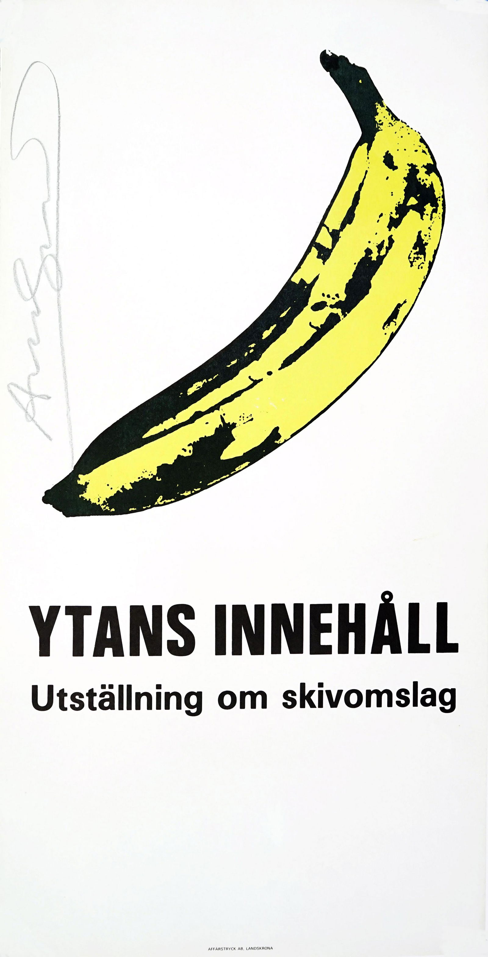 ANDY WARHOL - Banana - Original color silkscreen (1 of 1)