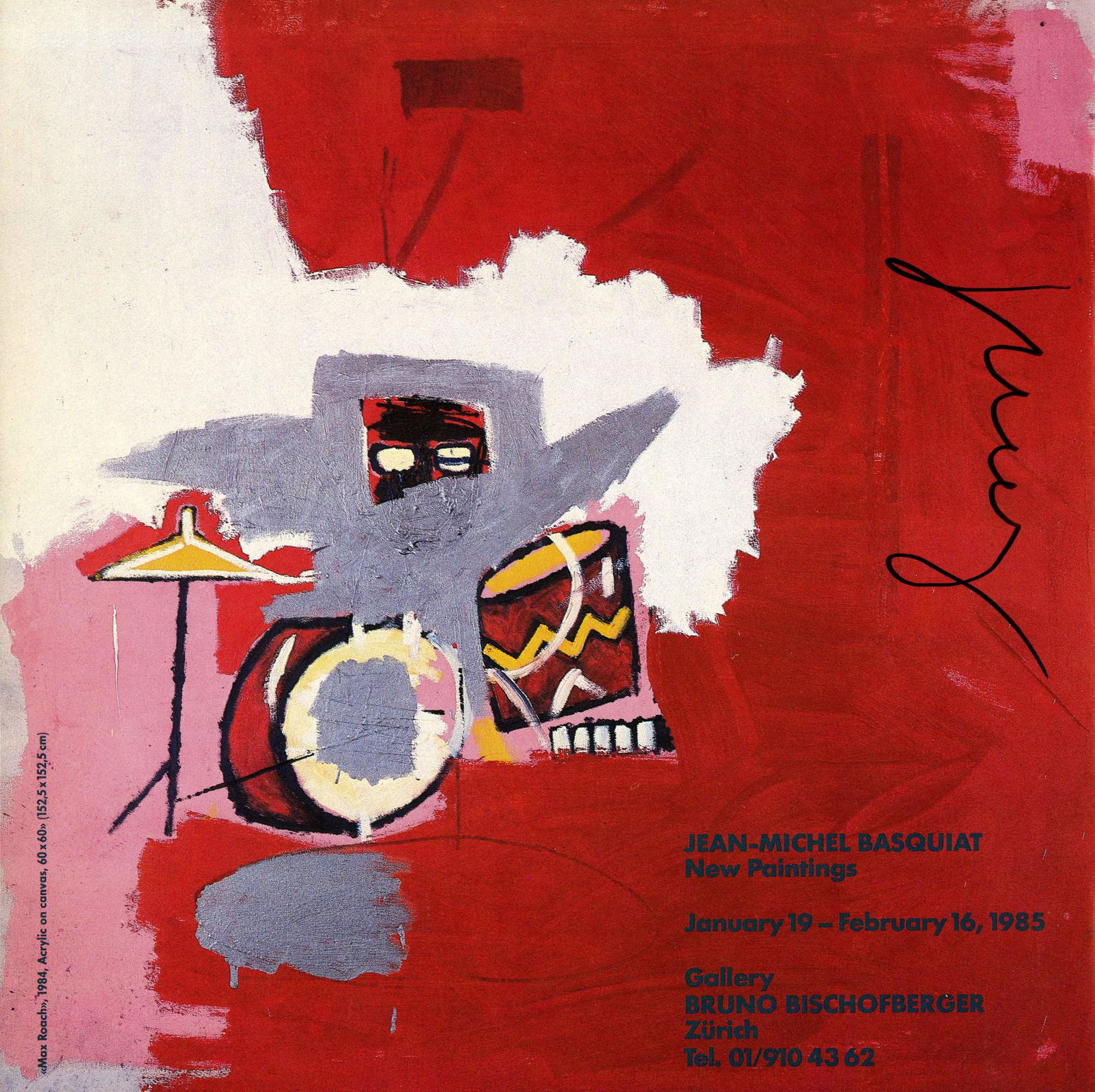 JEAN-MICHEL BASQUIAT - Max Roach - Color offset (1 of 1)