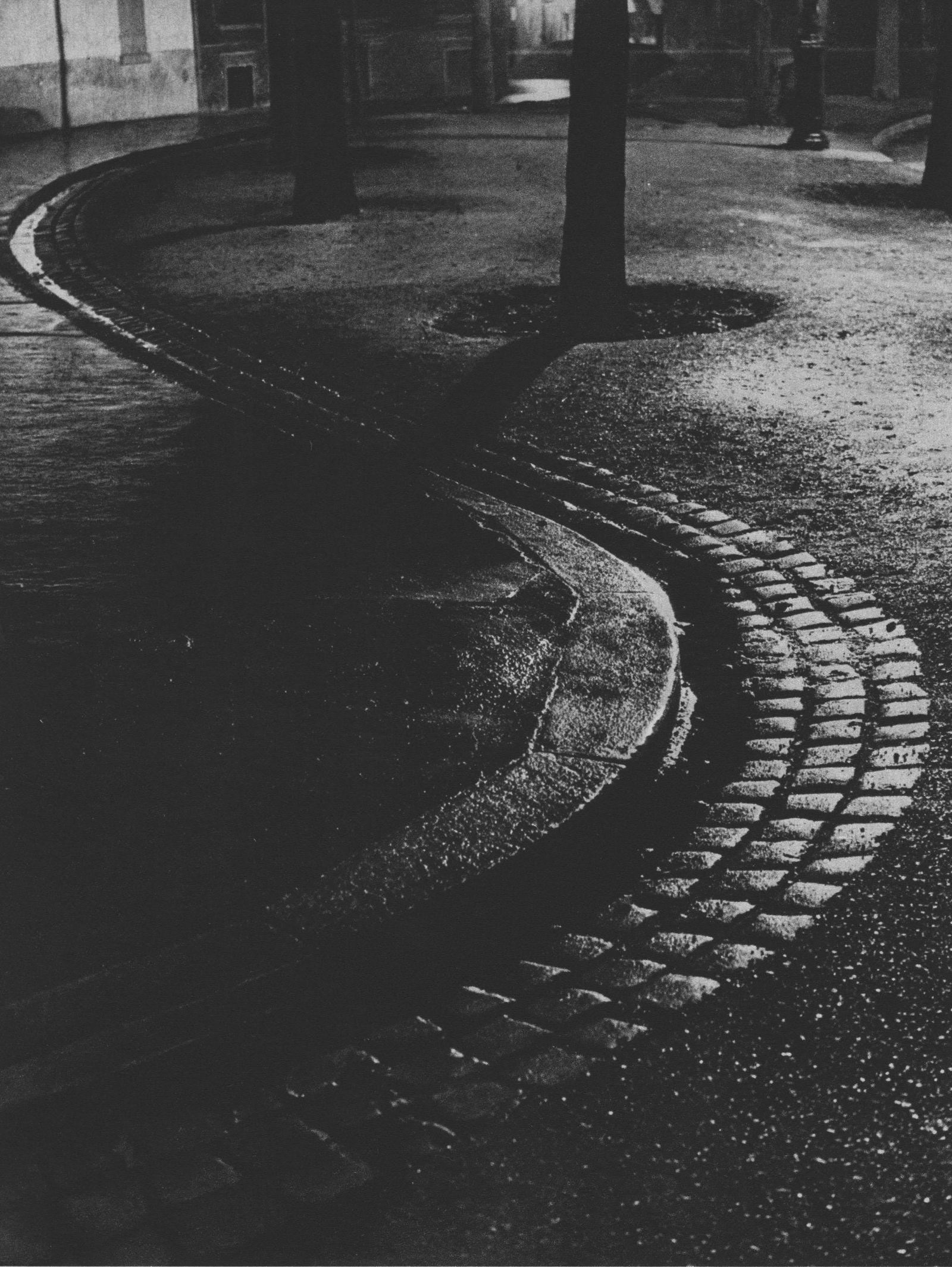 BRASSAI [gyula halasz] - Le ruisseau serpente -: Artist: Brassai [gyula halasz] (Hungarian/French, 1899-1984). Title: "Le ruisseau serpente". Medium: Original photogravure. Date: Composed c1932. Printed later. Dimensions: Overall si