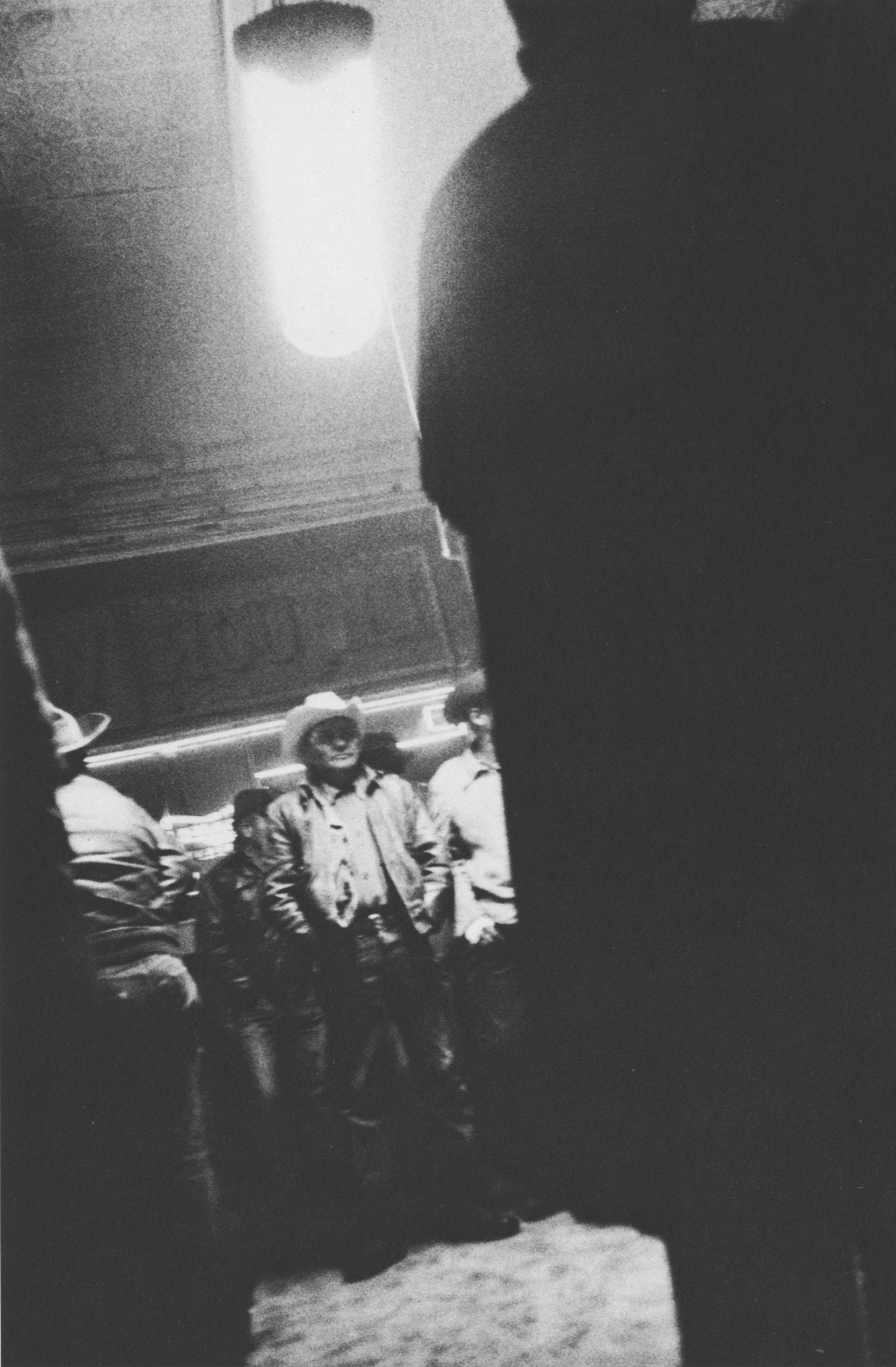 ROBERT FRANK - Bar - Gallup, New Mexco - Original: Artist: Robert Frank (Swiss/American, b.1924). Title: "Bar - Gallup, New Mexco". Medium: Original photogravure. Date: Composed 1955. Printed 1969. Dimensions: Overall size: 6 5/8 x 4