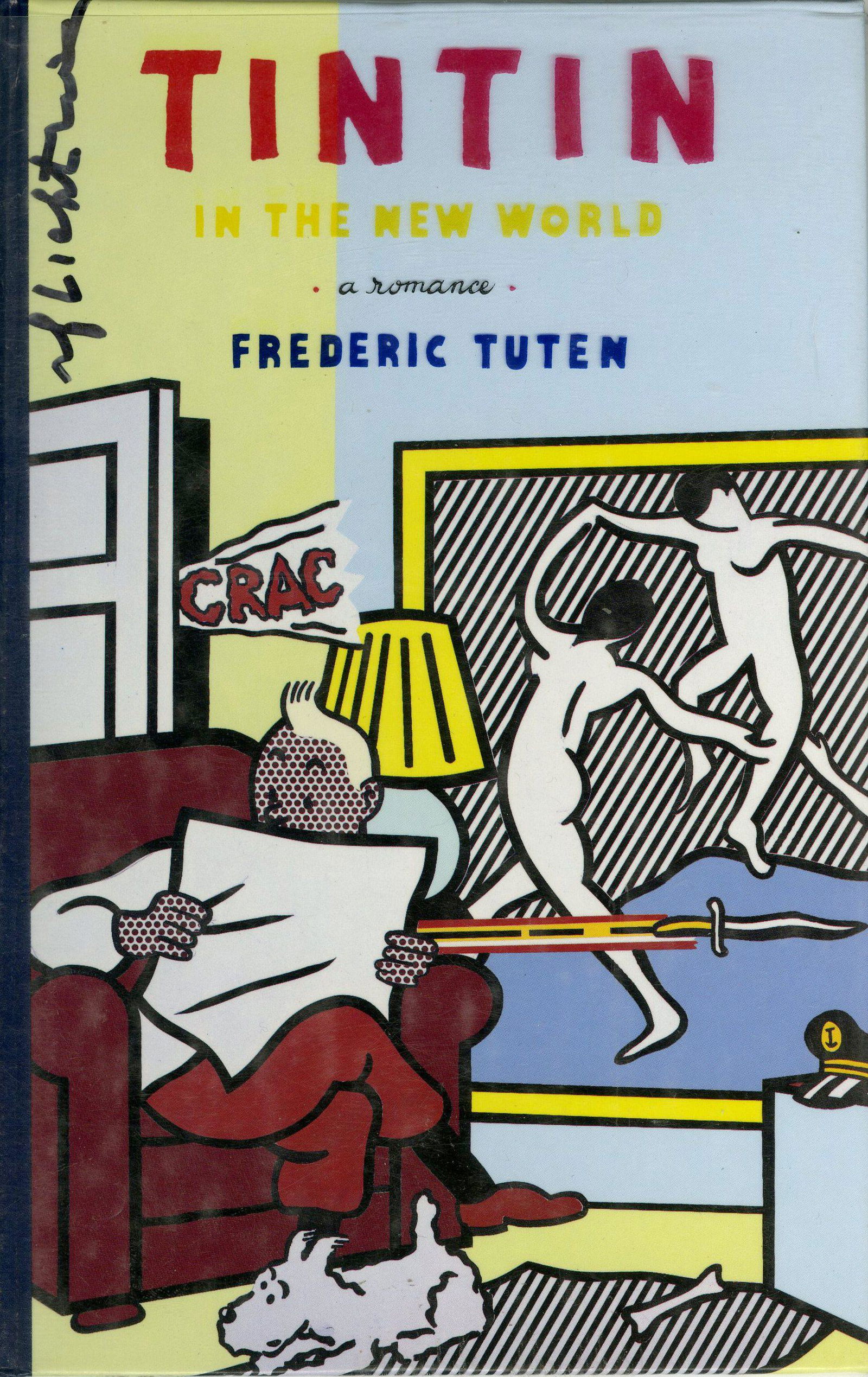 ROY LICHTENSTEIN - Tintin Reading I (a) - Color offset (1 of 2)