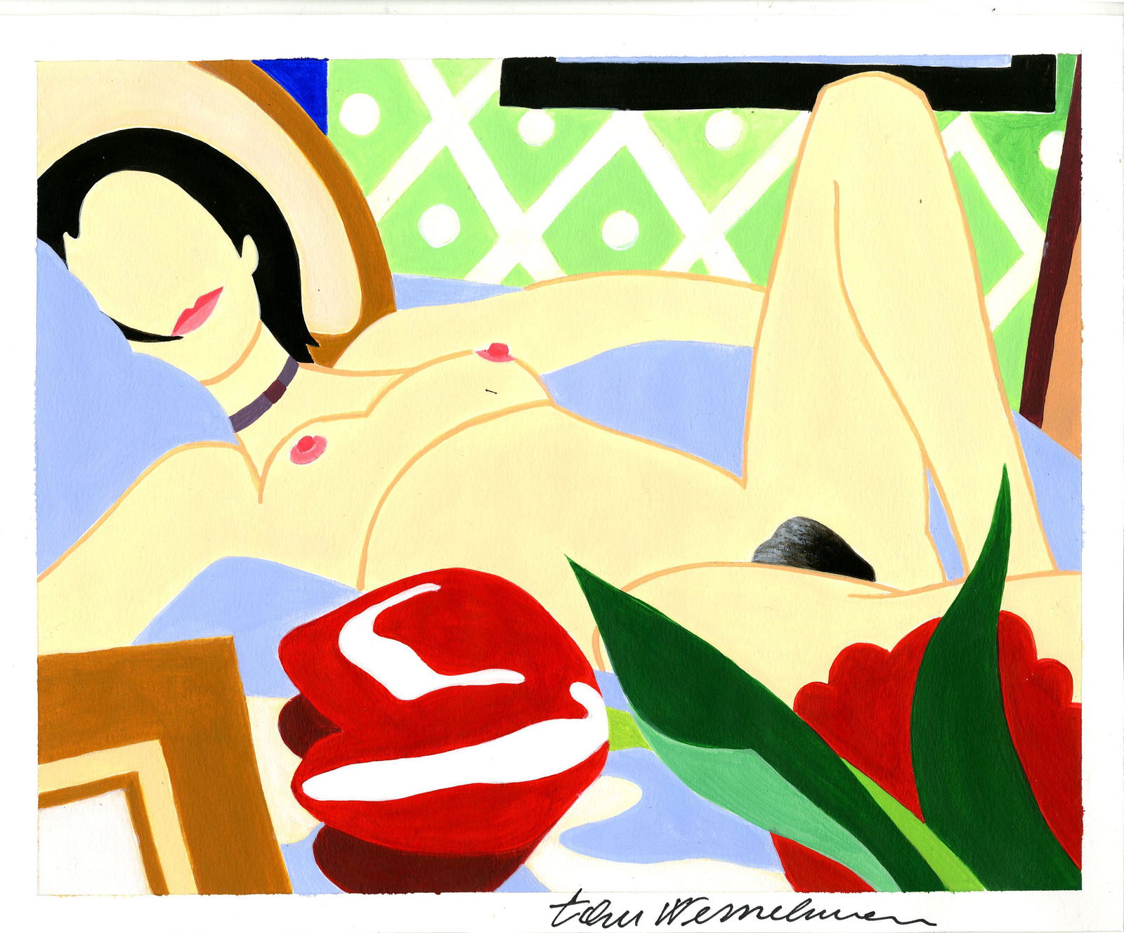 TOM WESSELMANN [d'apres] - Study for Monica with (1 of 1)