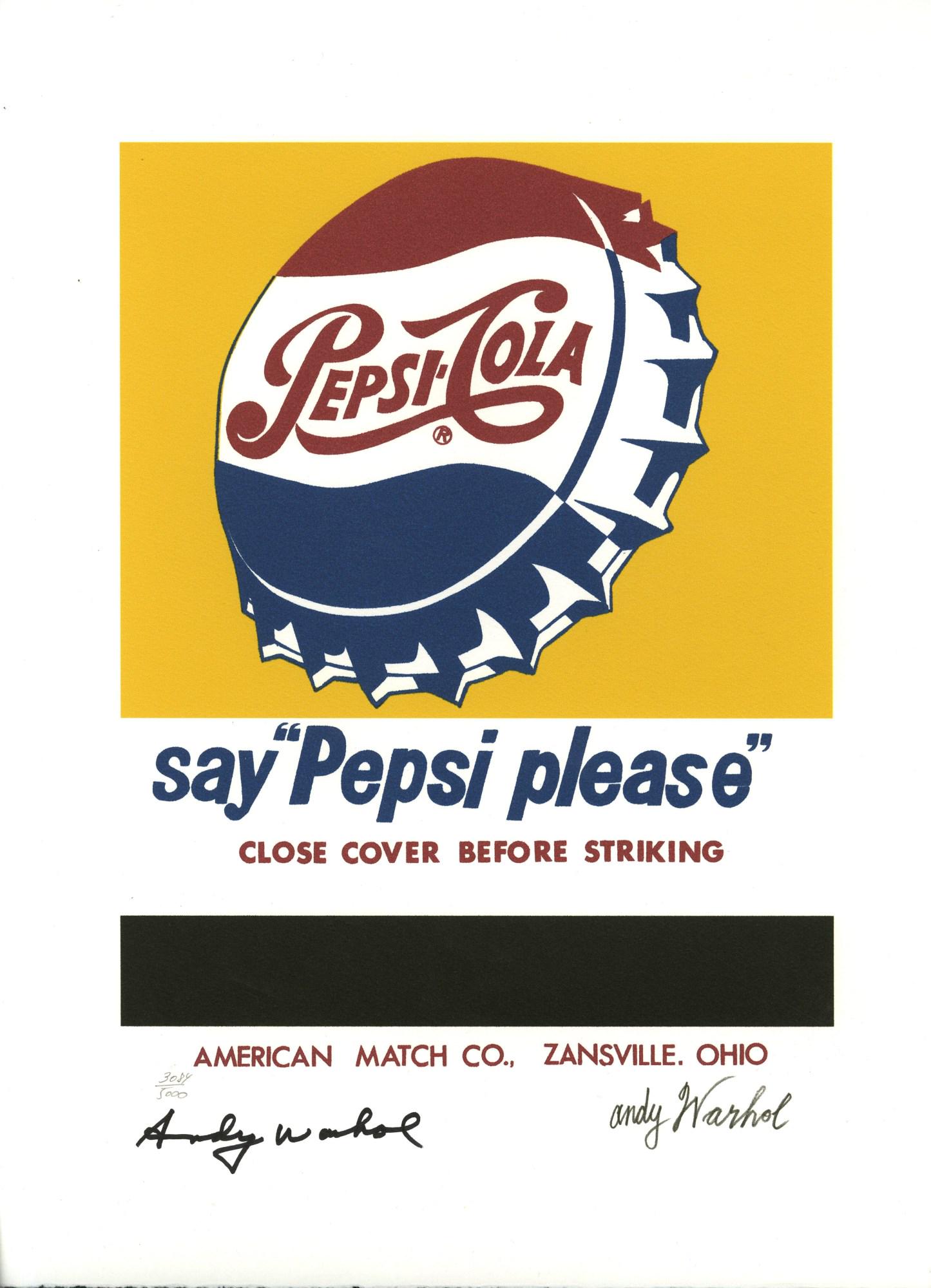 ANDY WARHOL [d'apres] - Pepsi-Cola - Color (1 of 1)