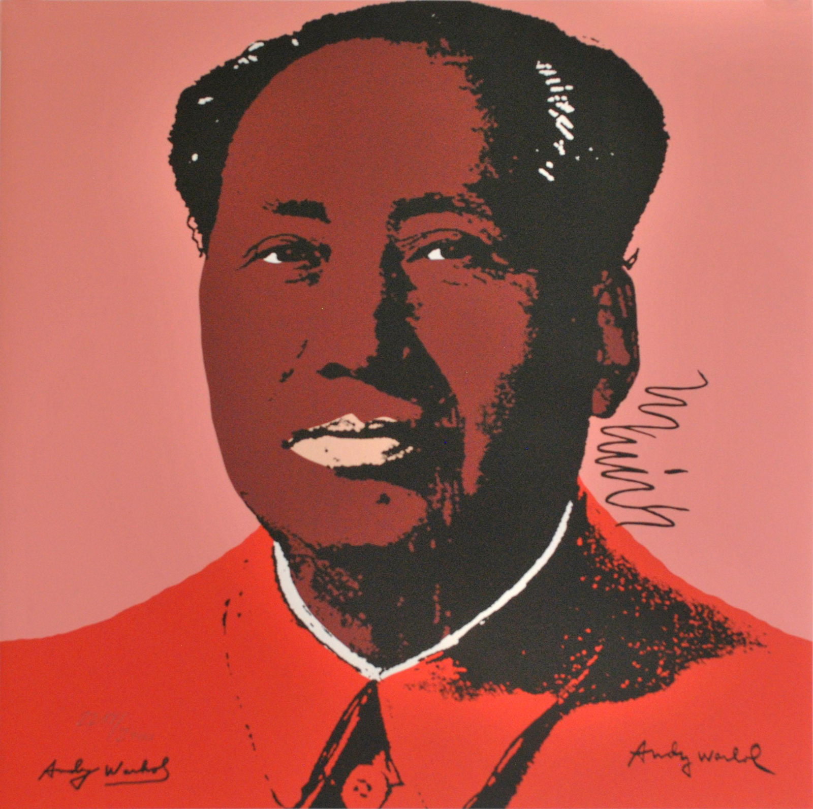 ANDY WARHOL [d'apres] - Mao #07 - Color lithograph (1 of 1)