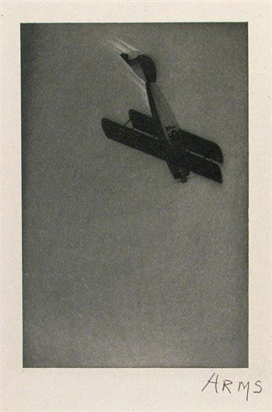 JOHN TAYLOR ARMS (American) Etching with aquatint: John Taylor Arms (American, 1887 - 1953). "Loop-the-Loop". Etching with aquatint. 1920. Edition of 25. Signed in pencil, lower right, with an original signature that Arms apparently used for some earl