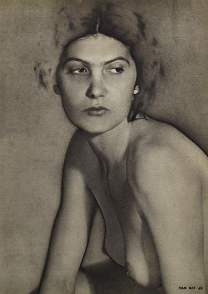 MAN RAY (American) Original Vintage photogravure: Man Ray (American, 1890 - 1976). "Nude #69". Original Vintage photogravure. c1935. Printed 1935. 12 5/16 x 8 15/16 in. (313 x 227 mm). [22653]