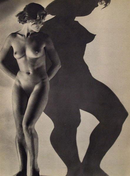 DORA MAAR (French) Vintage photogravure: Dora Maar (French, 1909-1997). "Nude #55". Vintage photogravure. c1935. Printed 1935. 12 5/16 x 8 15/16 in. (313 x 227 mm). [22646]