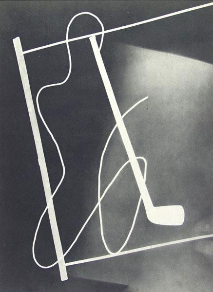 MAN RAY (American) Original Vintage photogravure: Man Ray (American, 1890 - 1976). "Rayograph [#096]". Original Vintage photogravure. c1921-1928. Printed 1934. 11 1/8 x 8 1/4 in. (283 x 210 mm). From Man Ray: Photographs 1920-1934 Paris. [22117]