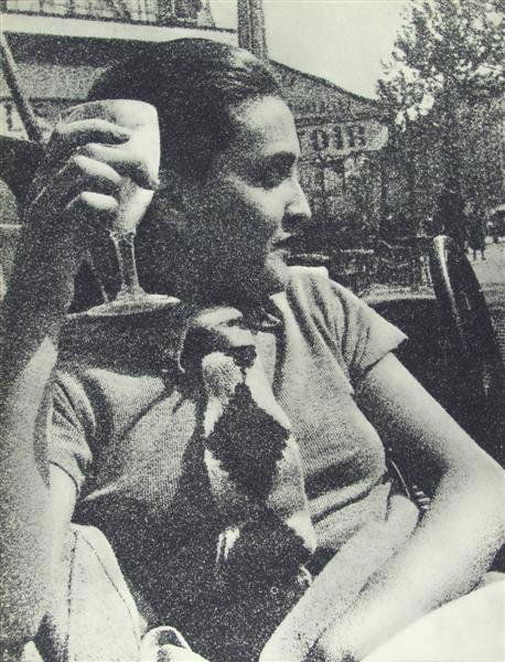 MAN RAY (American) Original vintage gravure: Man Ray (American, 1890 - 1976). "Meret Oppenheim". Original vintage gravure. c1930. Printed 1934. 11 7/16 x 8 11/16 in. (291 x 221 mm). From Man Ray: Photographs 1920-1934 Paris. [6614]