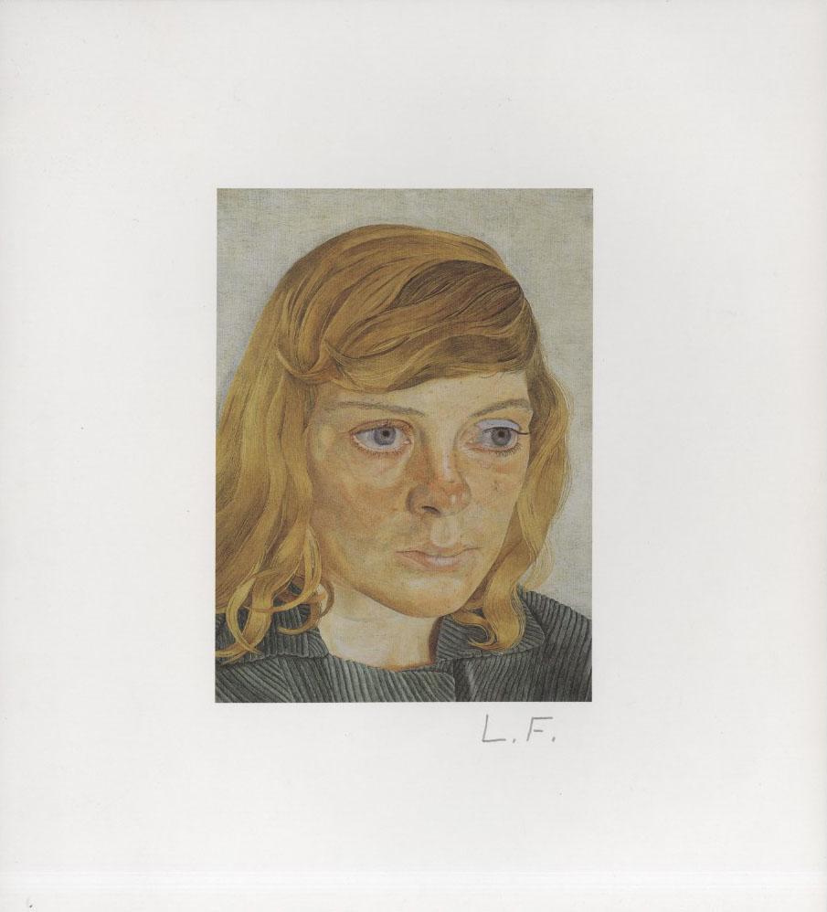 LUCIAN FREUD - Girl in a Green Dress - Color offset (1 of 1)