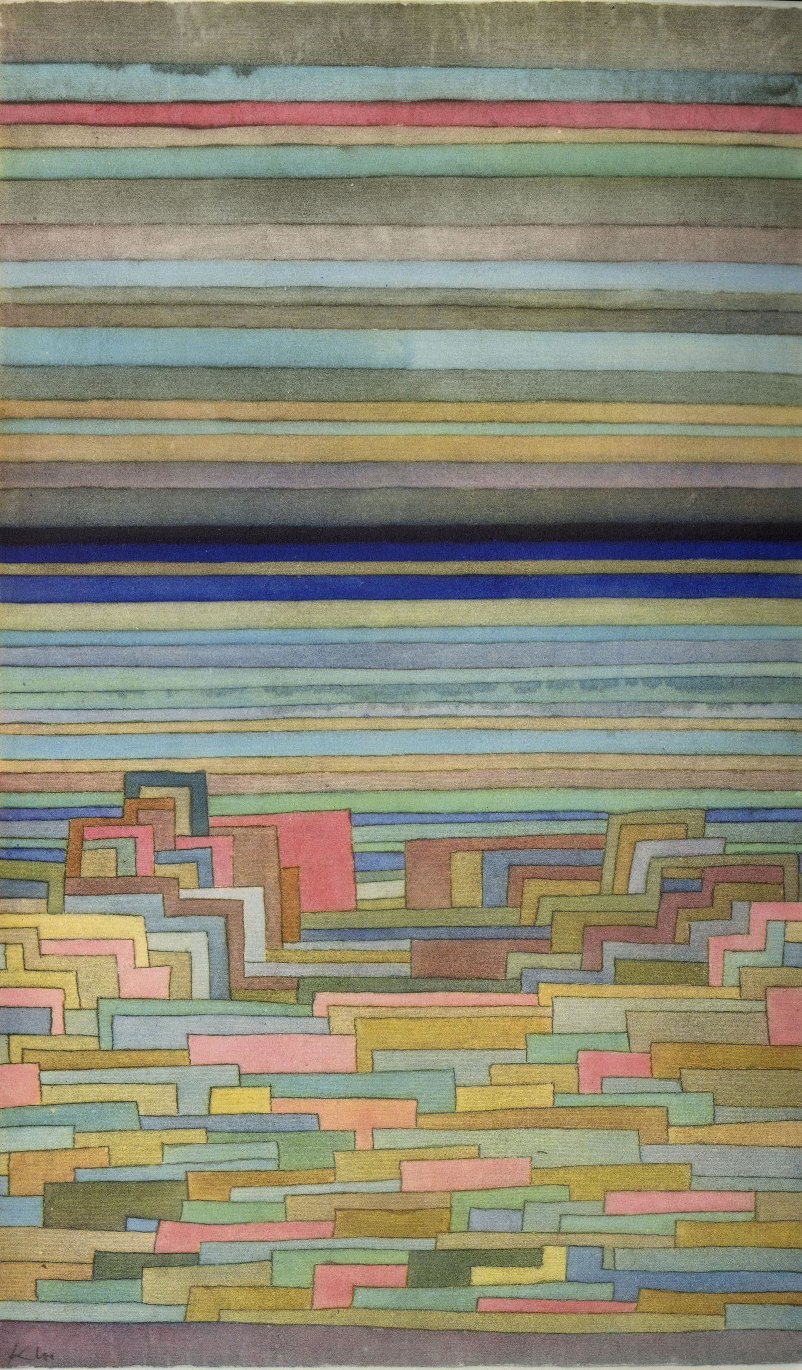 PAUL KLEE - Lagoon City ["Lagunenstadt"] - Original (1 of 1)