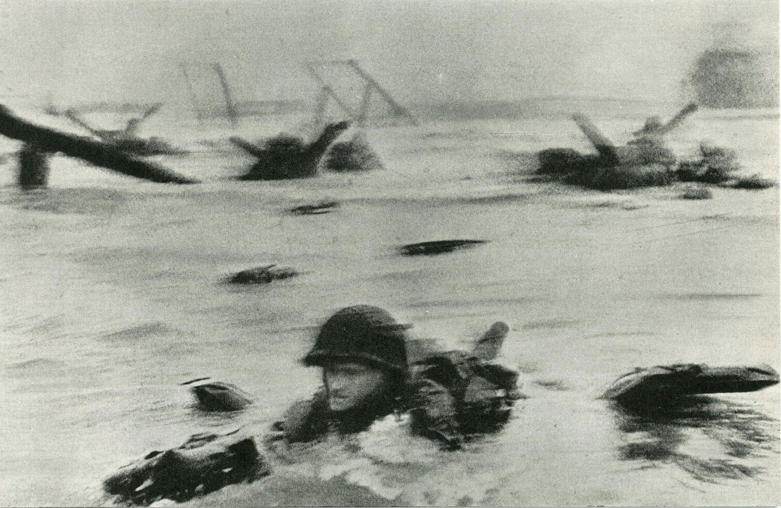 ROBERT CAPA - Omaha Beach, Normandy, France: D-Day, (1 of 1)