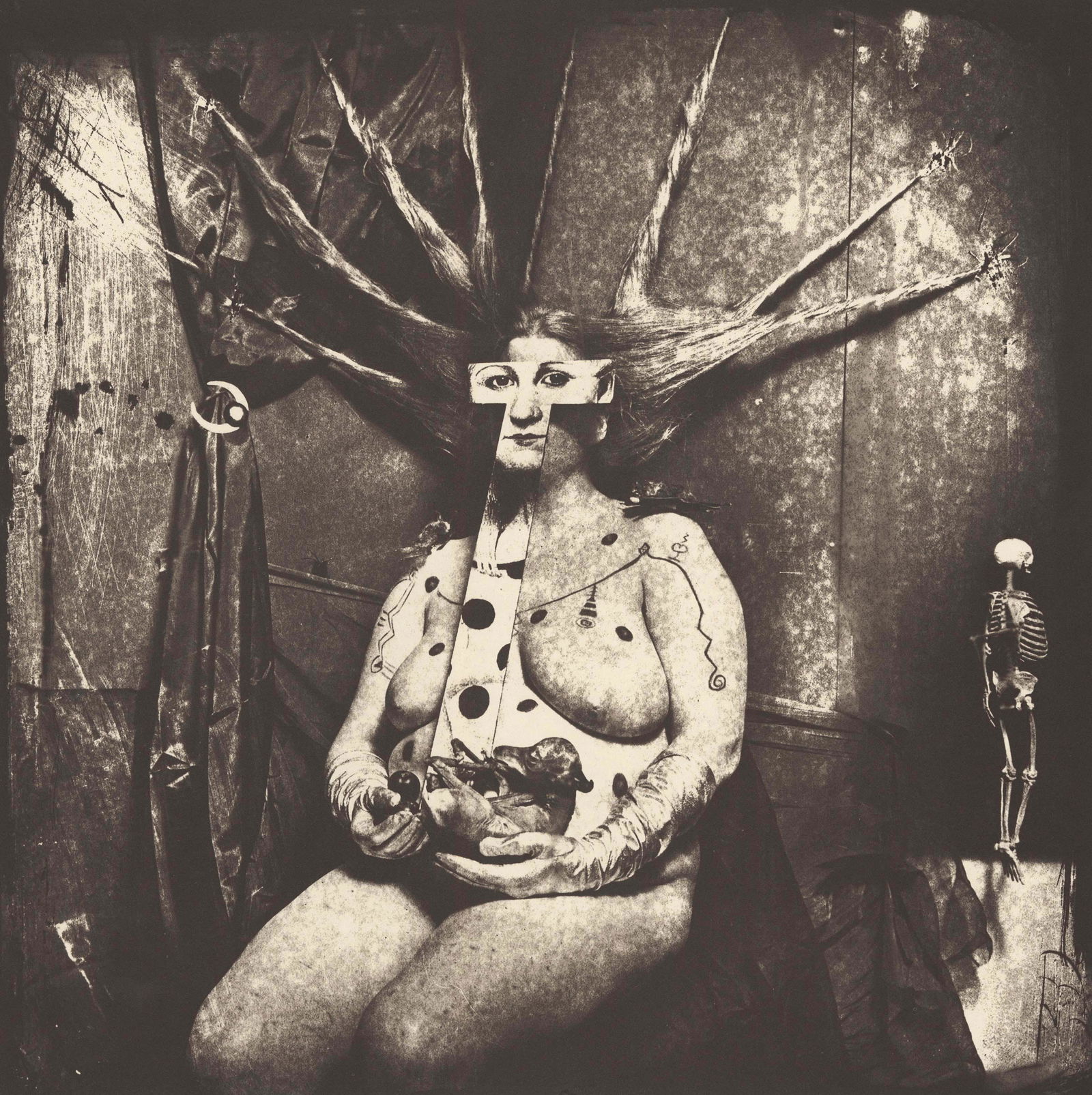 JOEL-PETER WITKIN - Portrait of Nan - Original vintage (1 of 1)