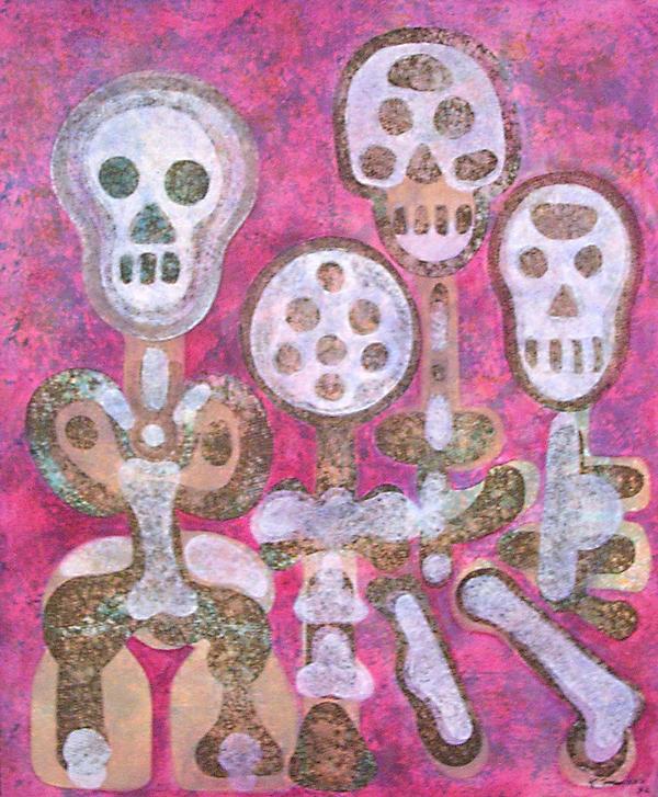 KARIMA MUYAES - Todas las Muertes - Acrylic on canvas (1 of 1)