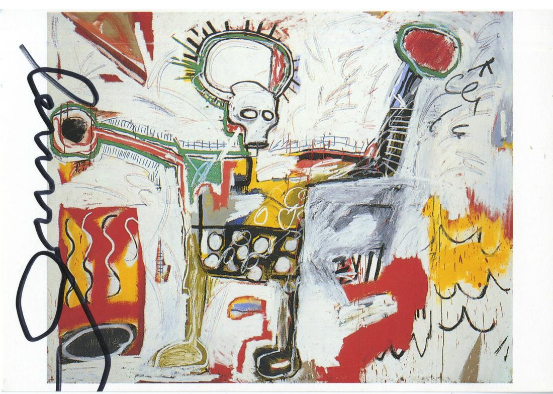 JEAN-MICHEL BASQUIAT - Untitled - Color offset (1 of 2)