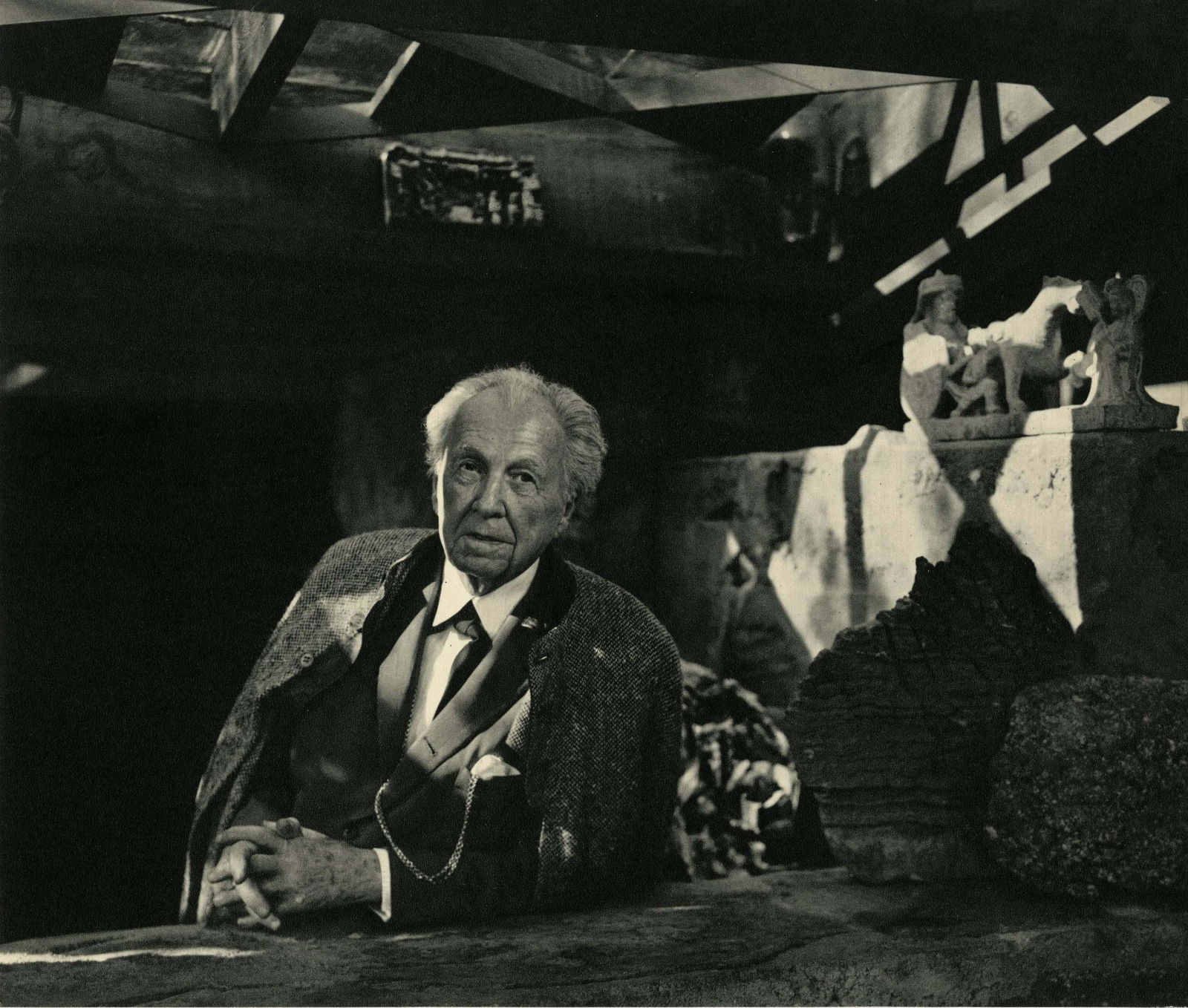 YOUSUF KARSH - Frank Lloyd Wright - Original vintage (1 of 1)