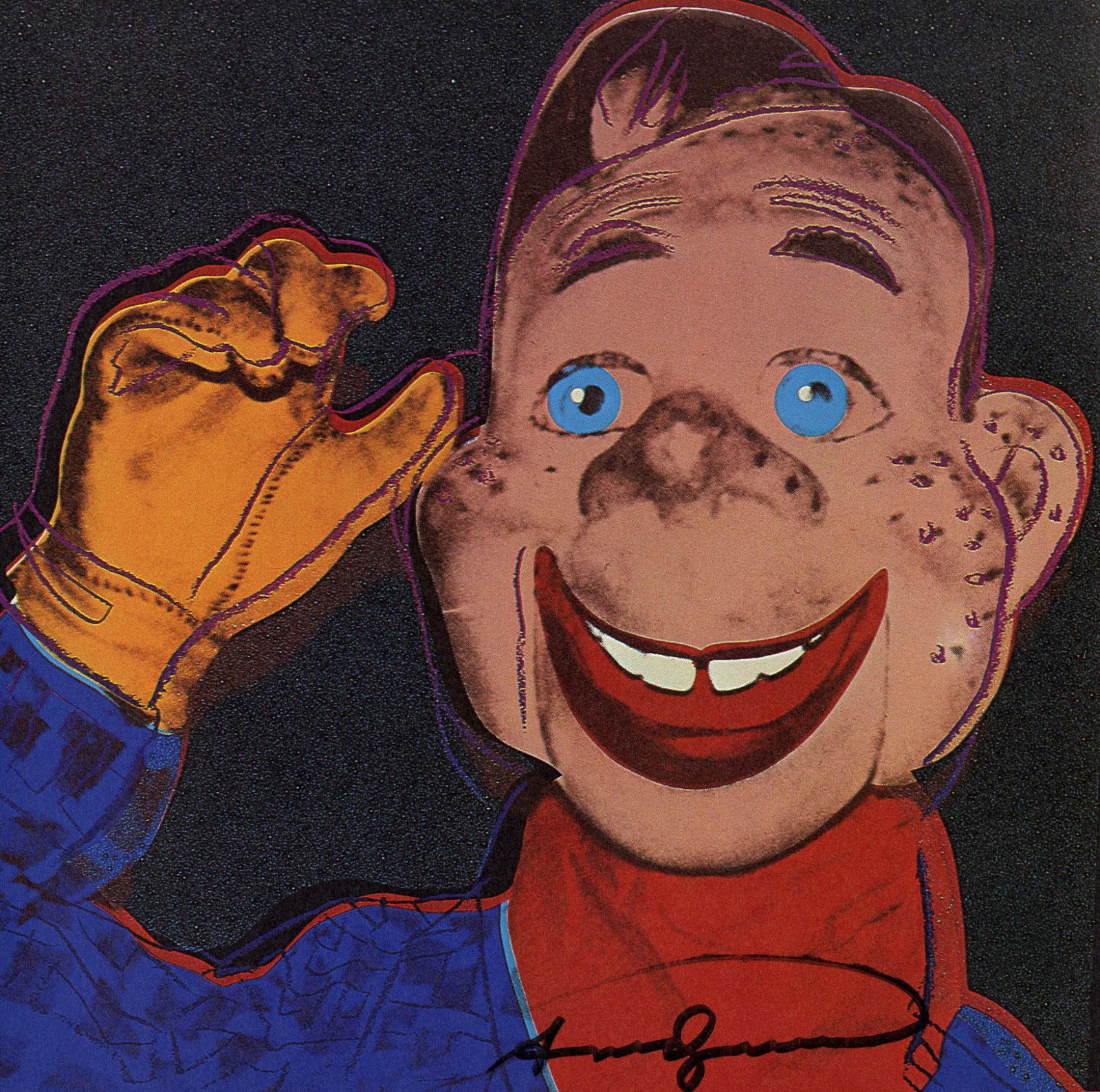 ANDY WARHOL - Howdy Doody - Color offset lithograph (1 of 5)