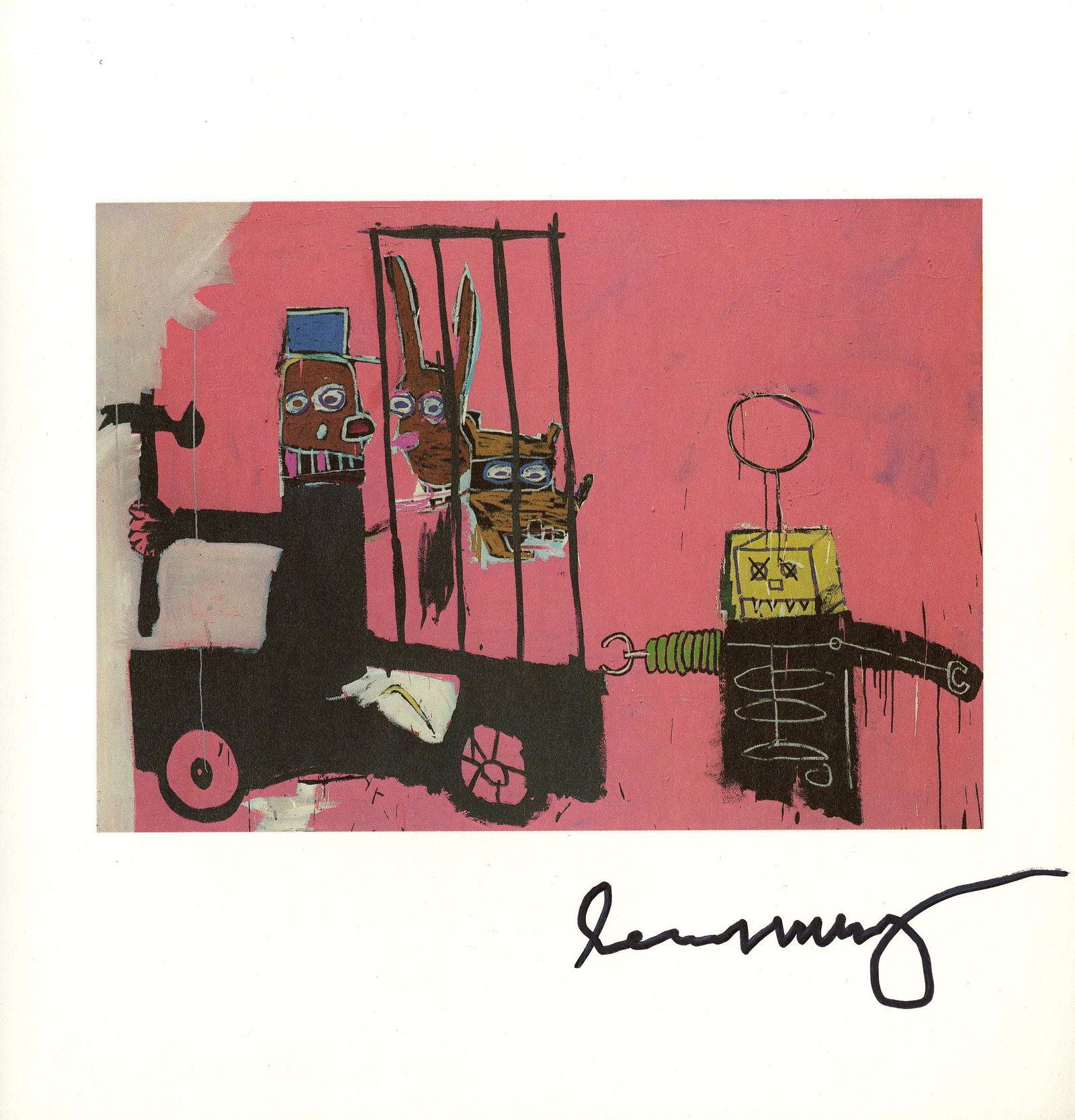 JEAN-MICHEL BASQUIAT - Molasses - Color offset (1 of 1)