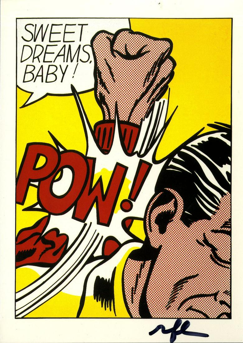ROY LICHTENSTEIN - Sweet Dreams Baby! - Color offset (1 of 2)