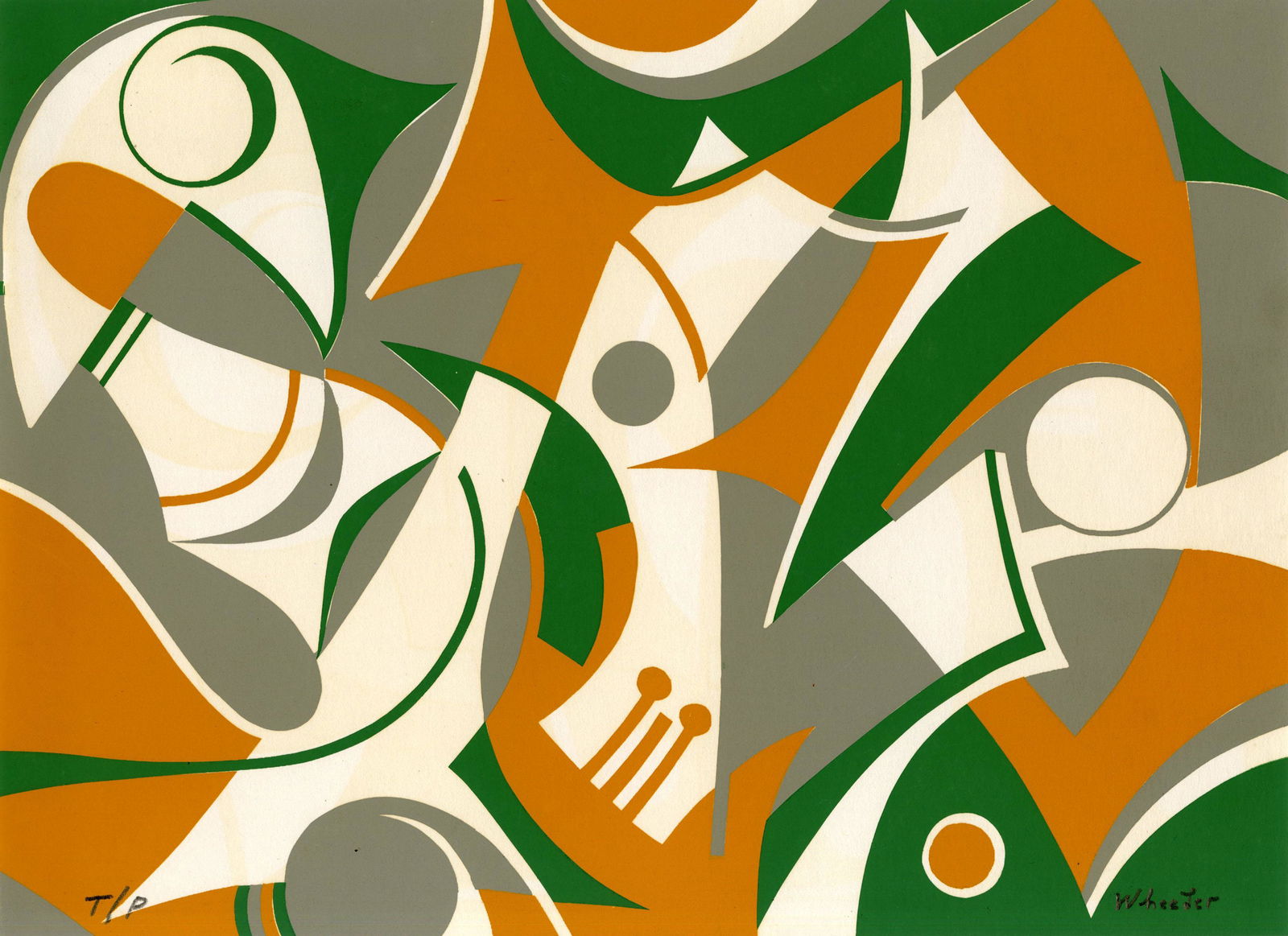 STEVE WHEELER - The Fox Went Out - Original color (1 of 1)