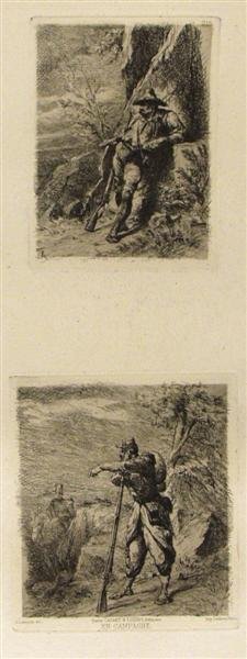 ALFRED DESIRE LANSON (French) Etching