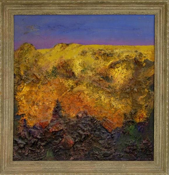 ERIC WATERS GIBBERD (American) Oil/Mixed Media