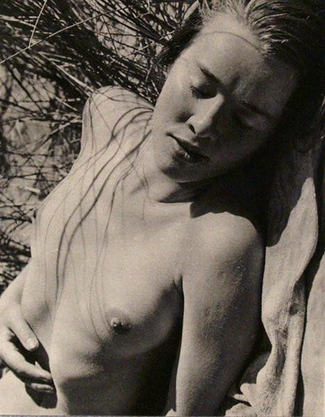 ANDREAS FEININGER (American) Vintage photogravure: Andreas Feininger (American, 1906 - 1999). "La Jeune Fille Louve". Vintage photogravure. c1933. Printed 1933. 5 7/8 x 7 7/16 in. (149 x 189 mm). [22764]