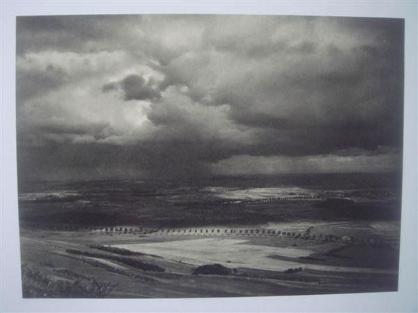 ANDRE KERTESZ (Hungarian/American) Vintage photogr: Andre Kertesz (Hungarian/American, 1894-1985). "Paysage". Vintage photogravure. c1930. Printed 1930. 5 3/4 x 7 3/4 in. (146 x 197 mm). Ex-collection Jaled Muyaes, Mexico City. [23237]