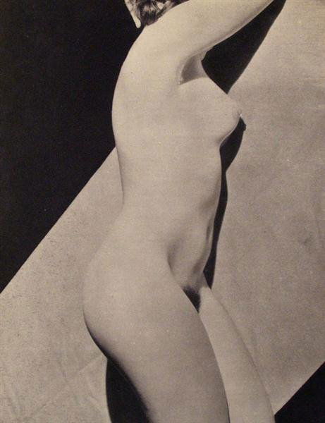 GEORGE PLATT LYNES (American) Vintage photogravure: George Platt Lynes (American, 1907 - 1955). "Nude Torso". Vintage photogravure. c1933. Printed 1933. 9 7/16 x 7 3/8 in. (240 x 187 mm). [22749]
