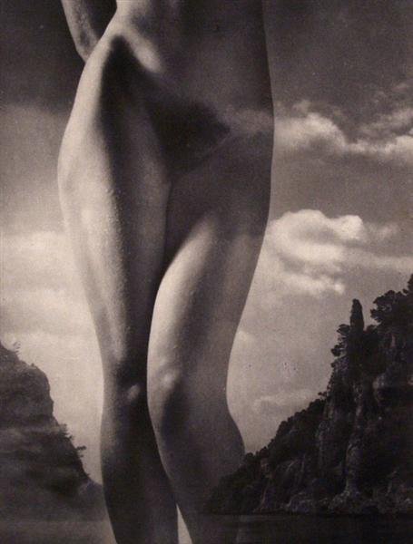 PIERRE BOUCHER (French) Original vintage photograv: Pierre Boucher (French, 1908-2000). "Surimpression II". Original vintage photogravure. c1933. Printed 1933. 9 7/16 x 7 1/16 in. (240 x 179 mm). [22758]
