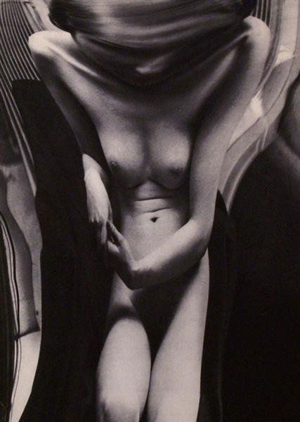 ANDRE KERTESZ (Hungarian/American) Original vinta: Andre Kertesz (Hungarian/American, 1894-1985). "Nue #38". Original vintage photogravure. c1935. Printed 1935. 9 1/4 x 6 5/8 in. (235 x 168 mm). [22637]