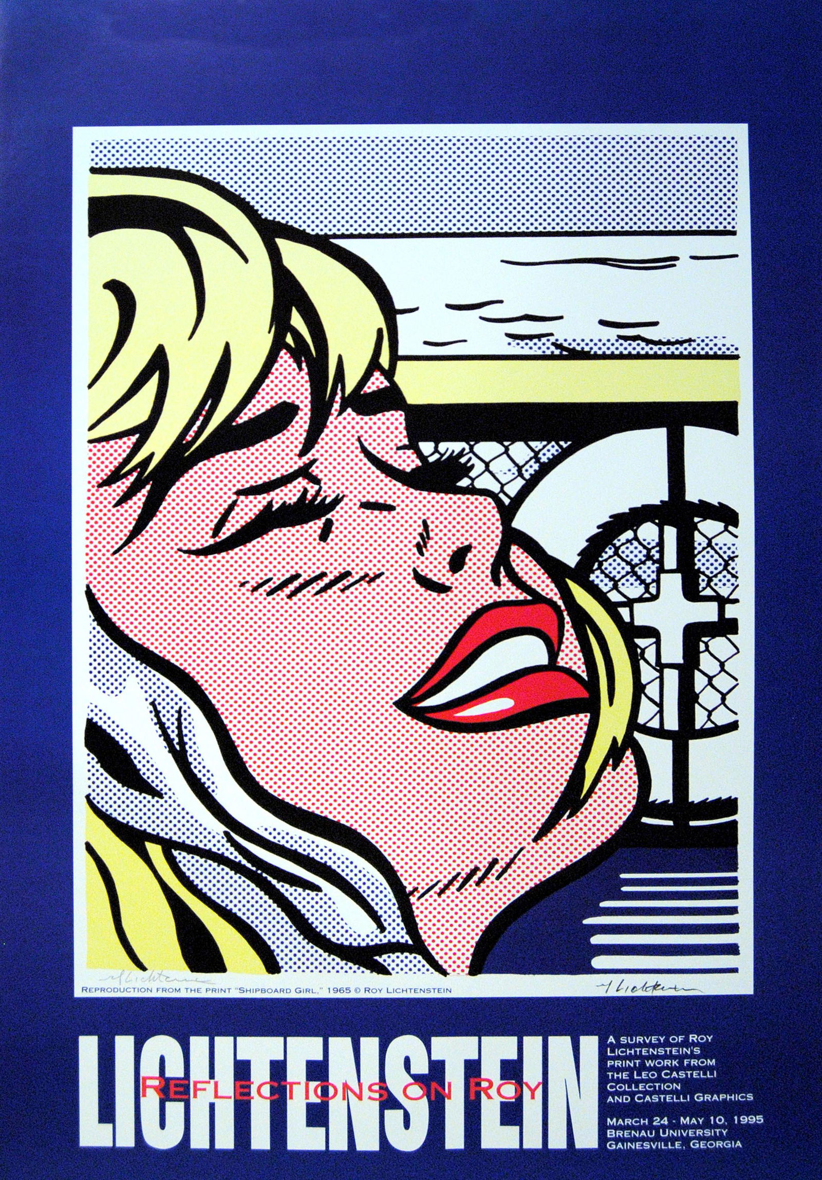 ROY LICHTENSTEIN - Shipboard Girl - Original color (1 of 1)