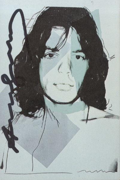 ANDY WARHOL - Mick Jagger #01 (first edition) - Color (1 of 1)