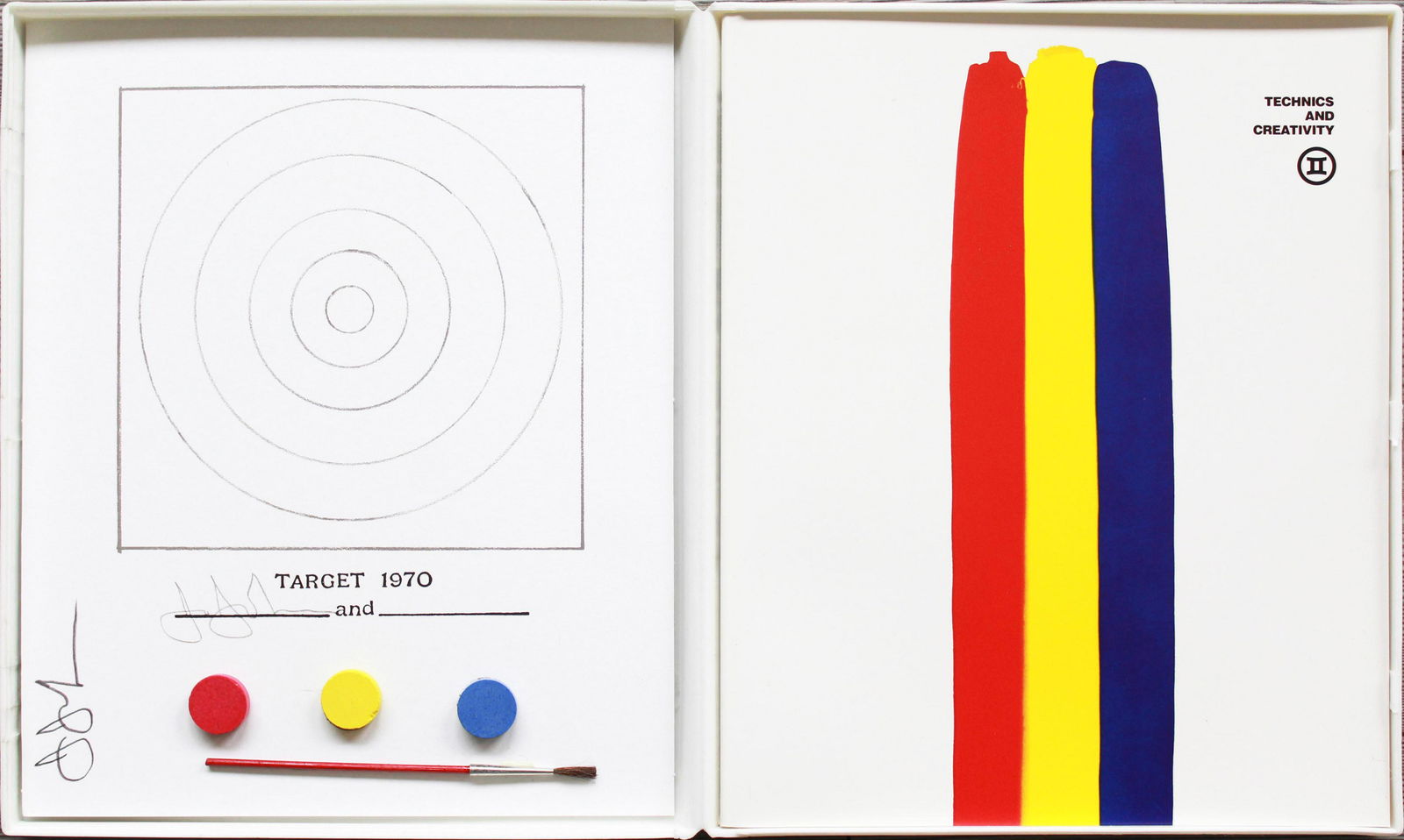 JASPER JOHNS - Technics and Creativity II - Target 1970 (1 of 1)