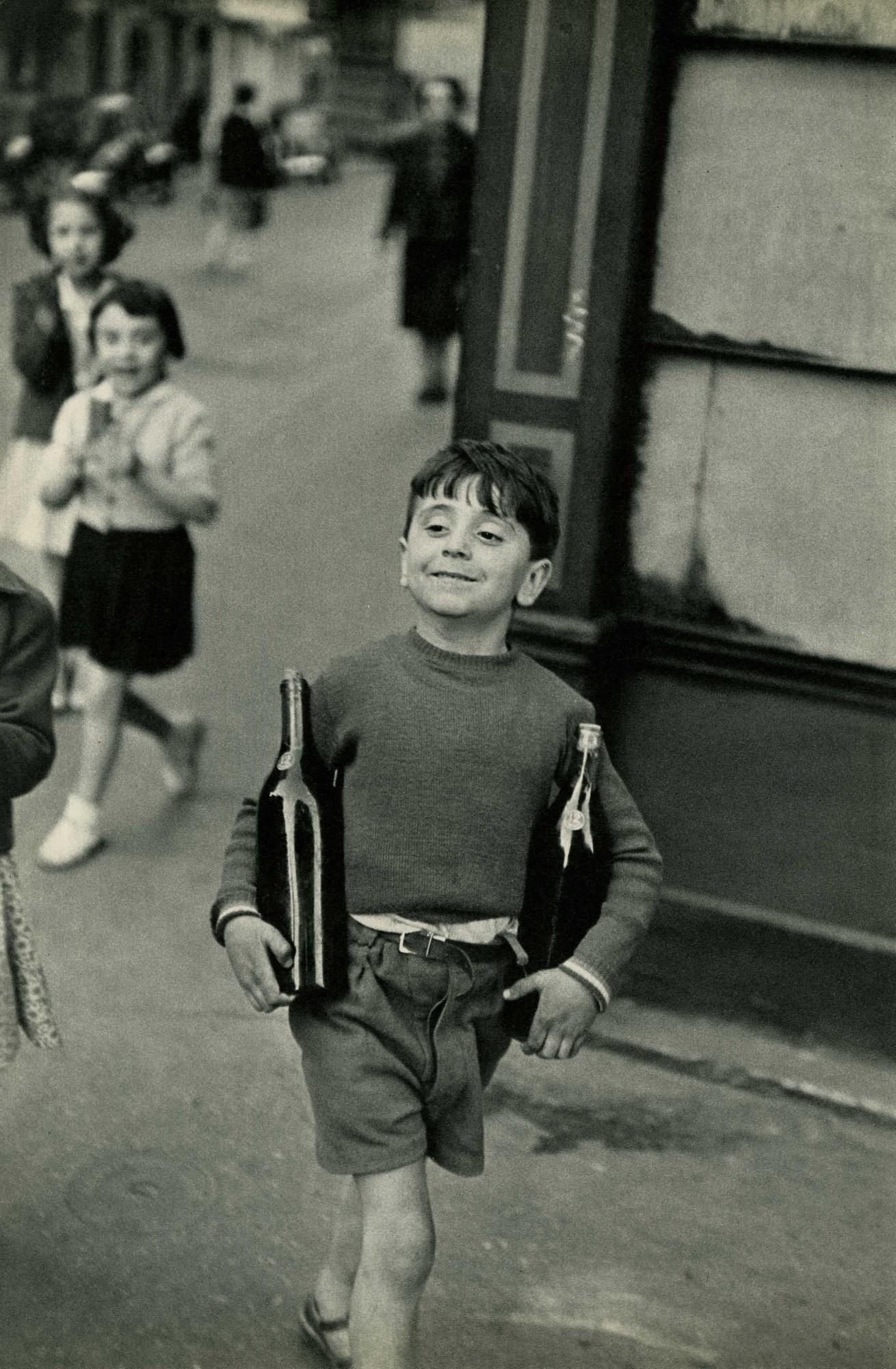 HENRI CARTIER-BRESSON - Rue Mouffetard, Paris - (1 of 1)