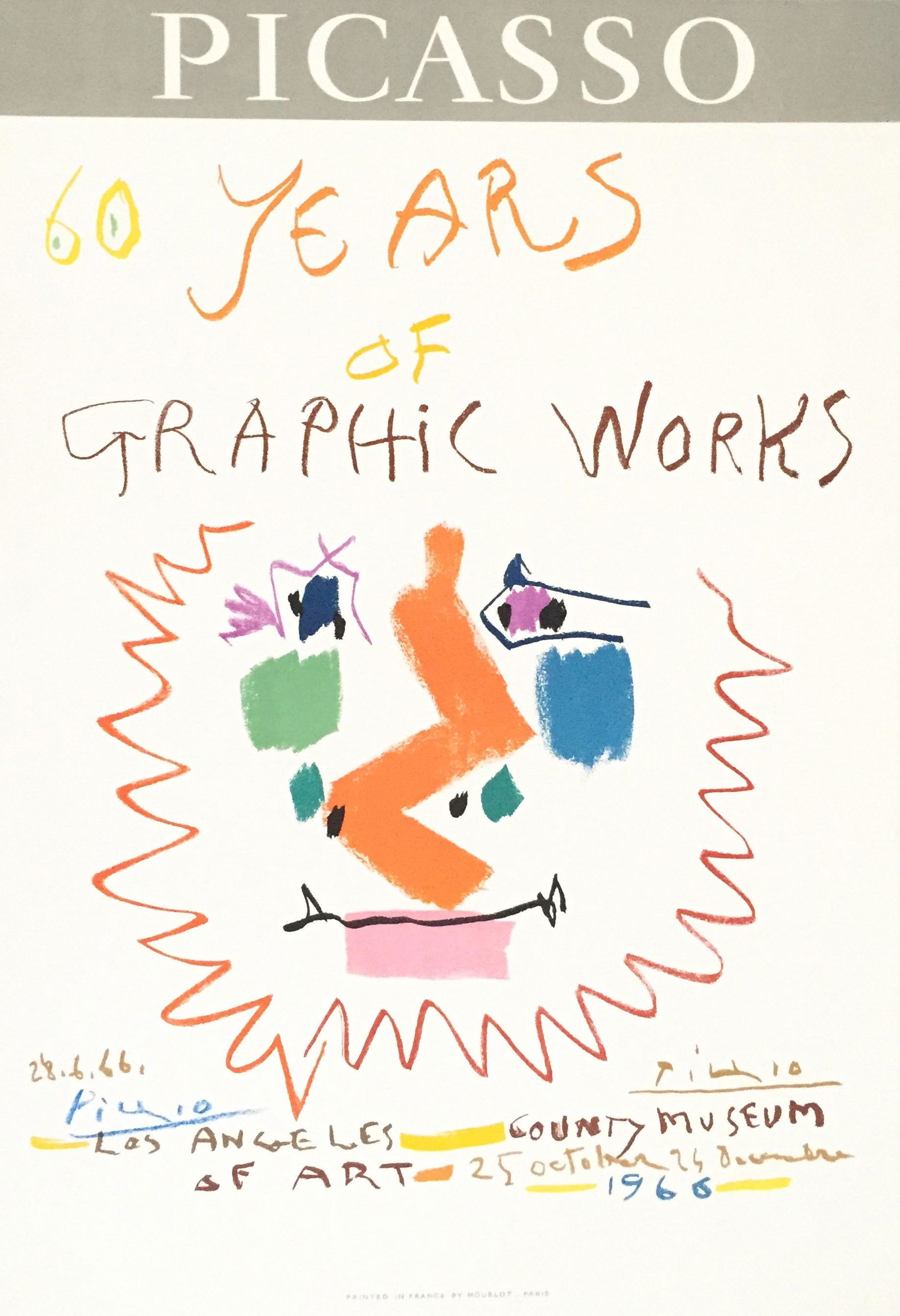 PABLO PICASSO - Picasso: 60 Years of Graphic Works - (1 of 1)