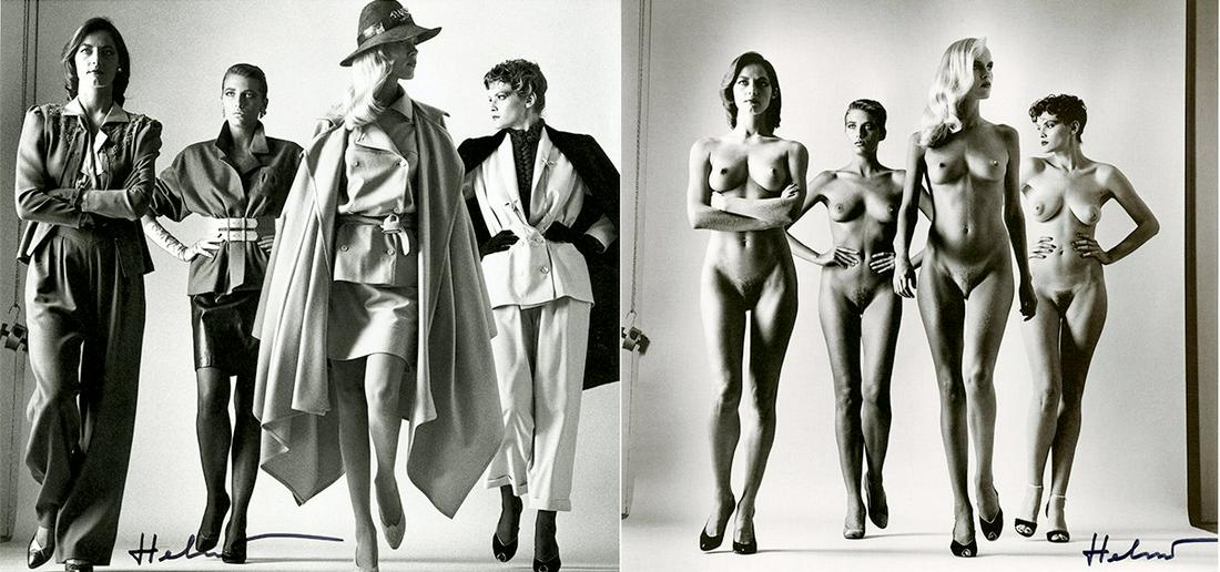 HELMUT NEWTON - Sie Kommen, Dressed/Sie Kommen, Naked - (1 of 3)