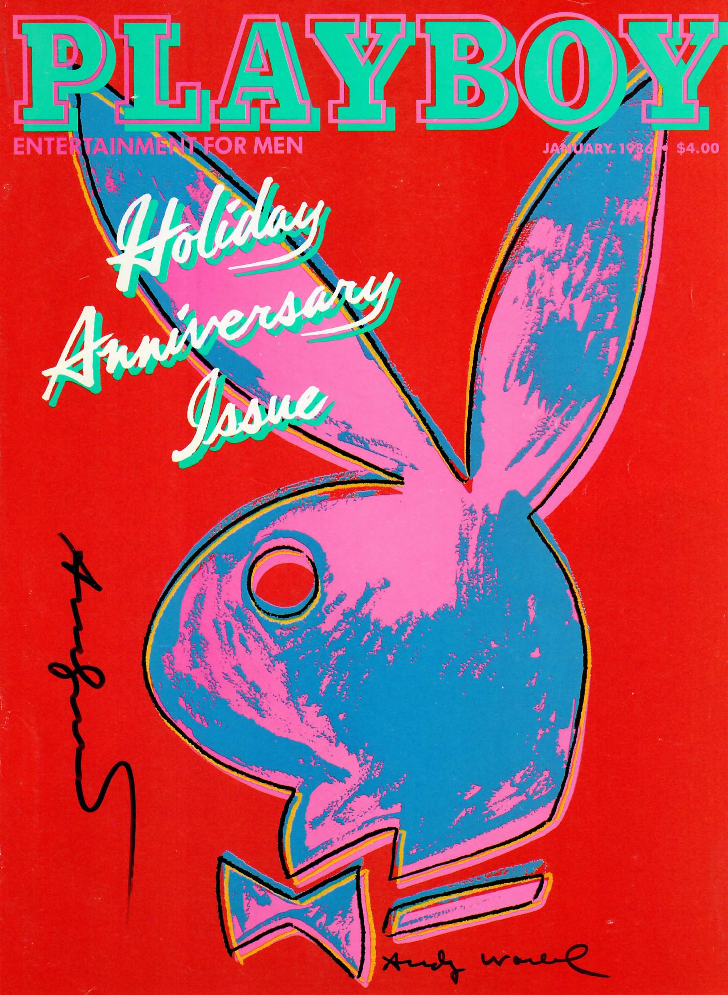 ANDY WARHOL - Playboy - Color offset lithograph (1 of 1)