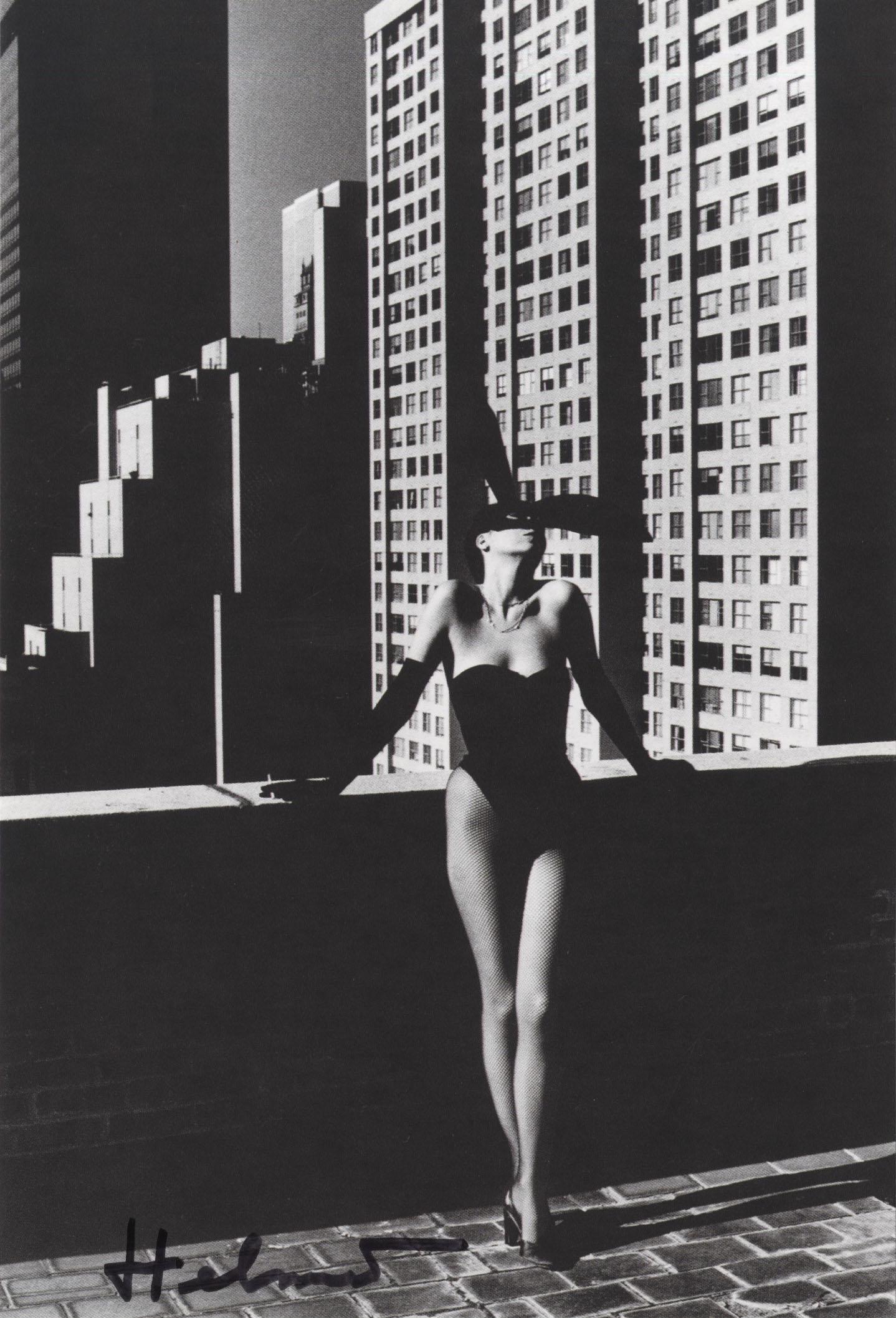 HELMUT NEWTON - Elsa Peretti As a Bunny, New York #1 - (1 of 1)