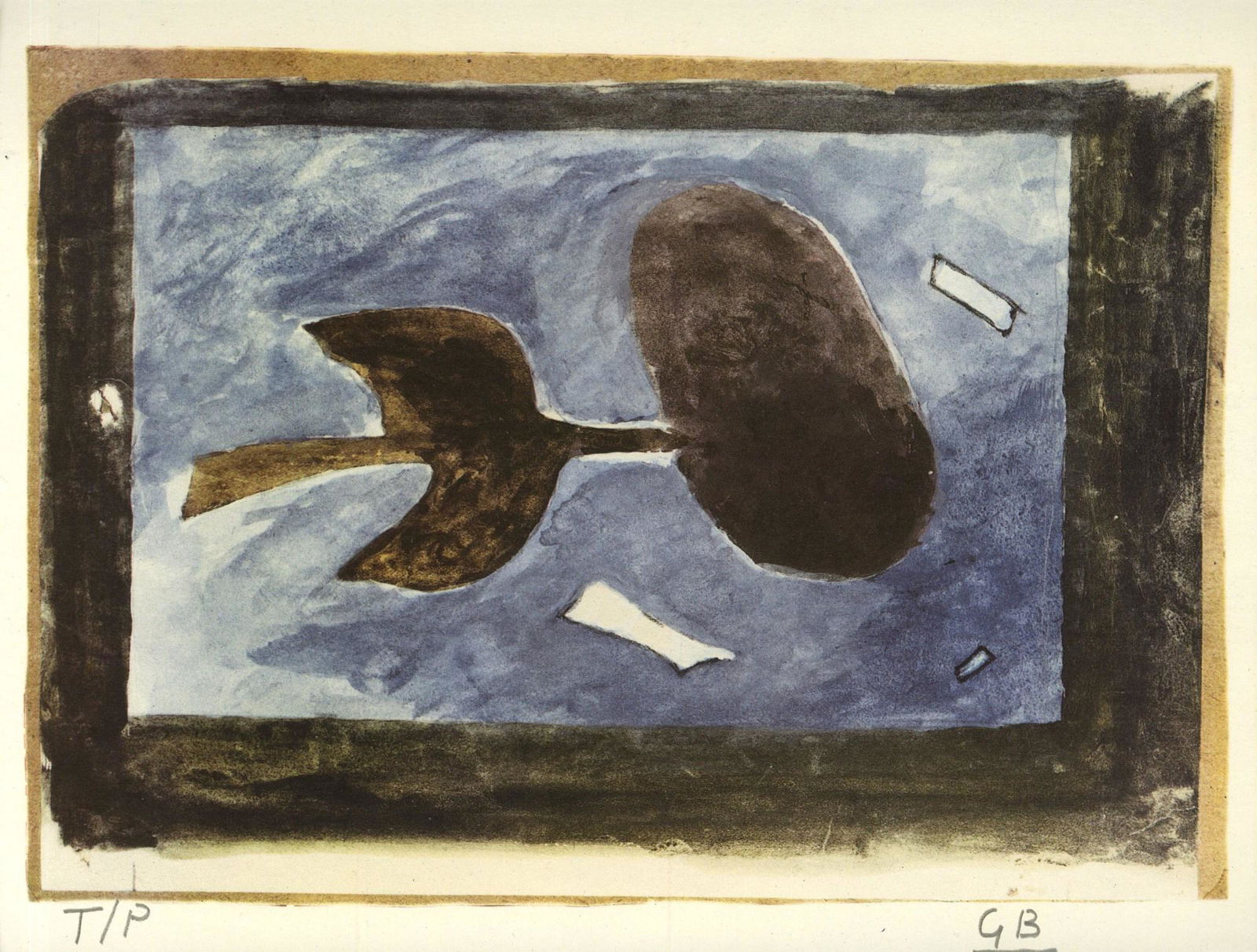 GEORGES BRAQUE - A tire l'aile - Original color (1 of 1)